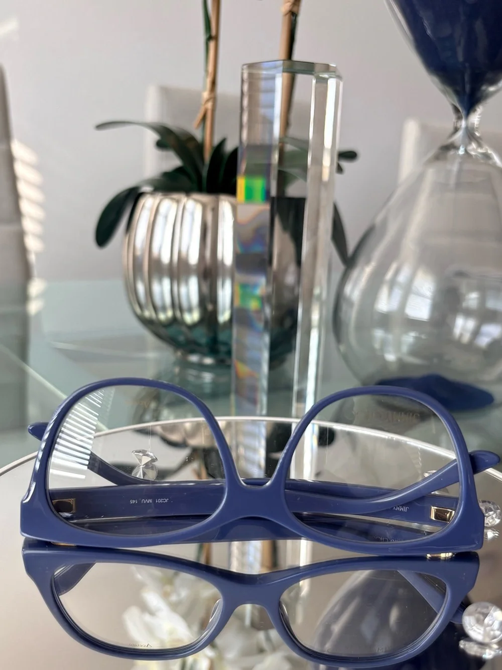 Jimmy Choo Star Embossed Optical Frames